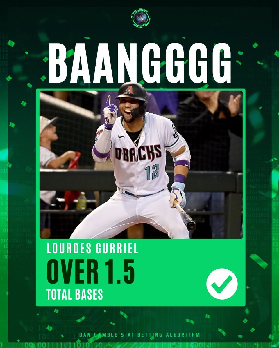 💥 BAAAAANNNNNGGGG! 💥

✅ +840 MLB Parlay
✅ 10 STRAIGHT PICK OF THE DAYS

Hit that ❤️ if you tailed my algorithm!

This summer is going to be special!