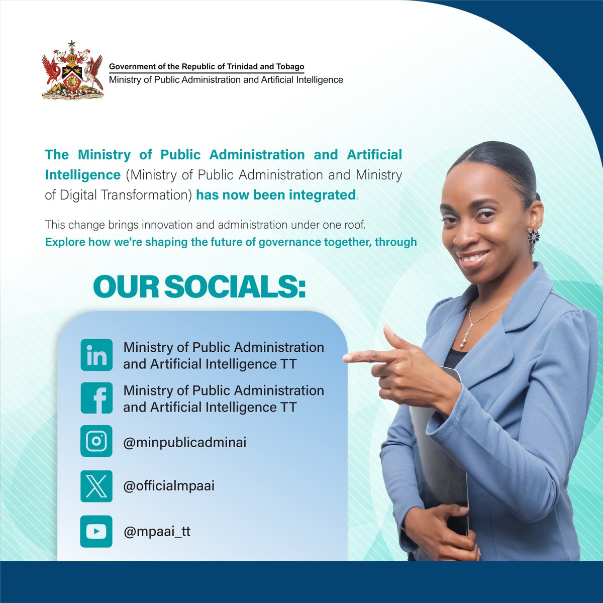 Ministry of Digital Transformation 🇹🇹 tweet media