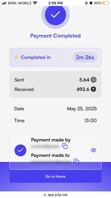 aditya__257_'s tweet image. 🎬 Booked Final Destination: Bloodlines via crypto on Web3—what an experience! Huge thanks to
@P2Pdotme for the tickets and @megamewtow133, @affi24042002, @Cryptoholic_Soc for hosting. 
Web3 is truly changing the game! #Web3 #P2Pdotme
order I&apos;d:-5508