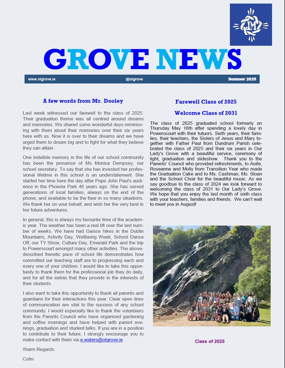 Our Lady's Grove tweet media