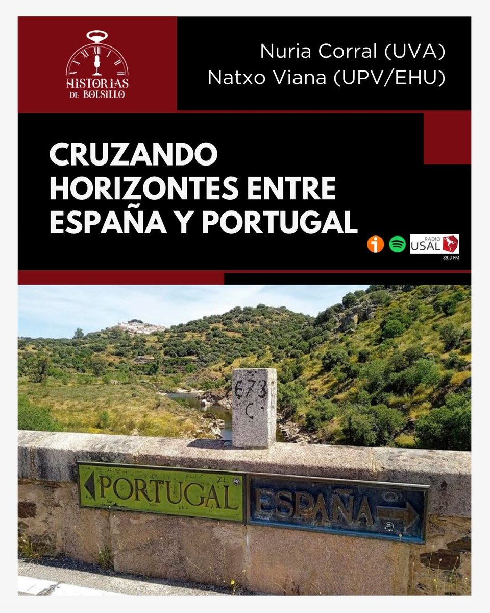 ¿Qué nos cuenta la frontera hispano-portuguesa sobre identidades e intercambios en la historia ibérica? Hablamos con Nuria Corral y Natxo Viana sobre las miradas interdisciplinares hacia el espacio ibérico y la Raya.

historiasdebolsillousal.wordpress.com/2025/05/27/cru…
