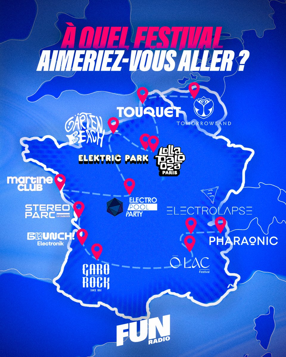 La meilleure période arrive, aka la saison des festivals 🥰 Alors, on se croise où ? 👀