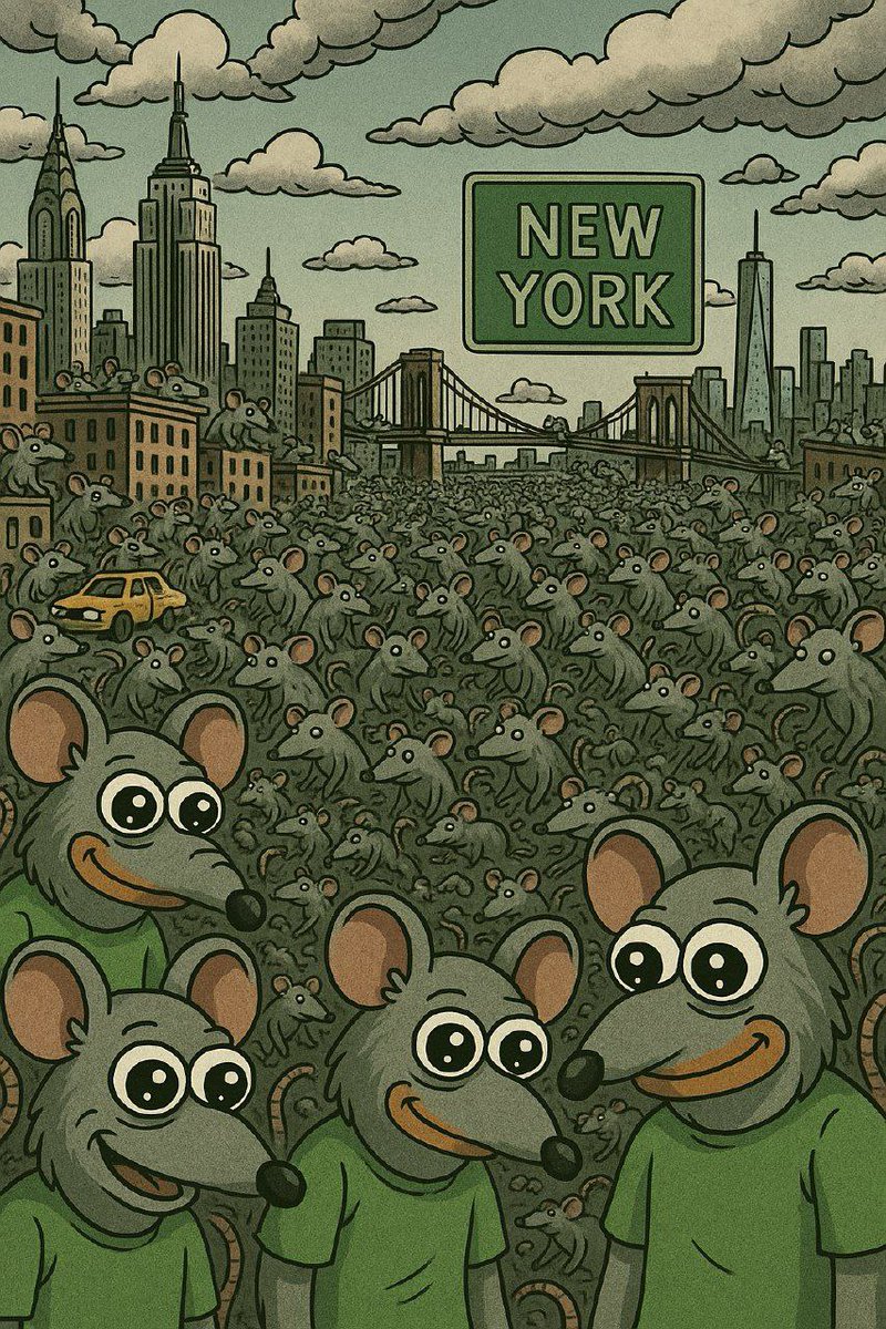 It’s a rat world… you’re just living in it 🐭😎

$RATO runs the maze now. We came from the sewers, dodged traps, lived off crumbs… and now we’re calling the shots.

$pepe $eth #mattfurie #pepe