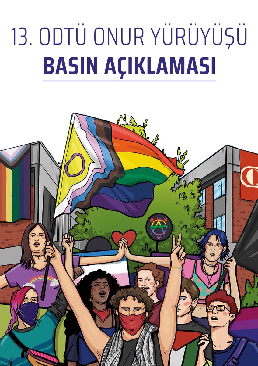odtulgbti's tweet photo. 13. ODTÜ Onur Yürüyüşü Basın Açıklamamız!!!
#13ODTÜOnurYürüyüşü #direnAYOL https://t.co/ujiFhMg1NW