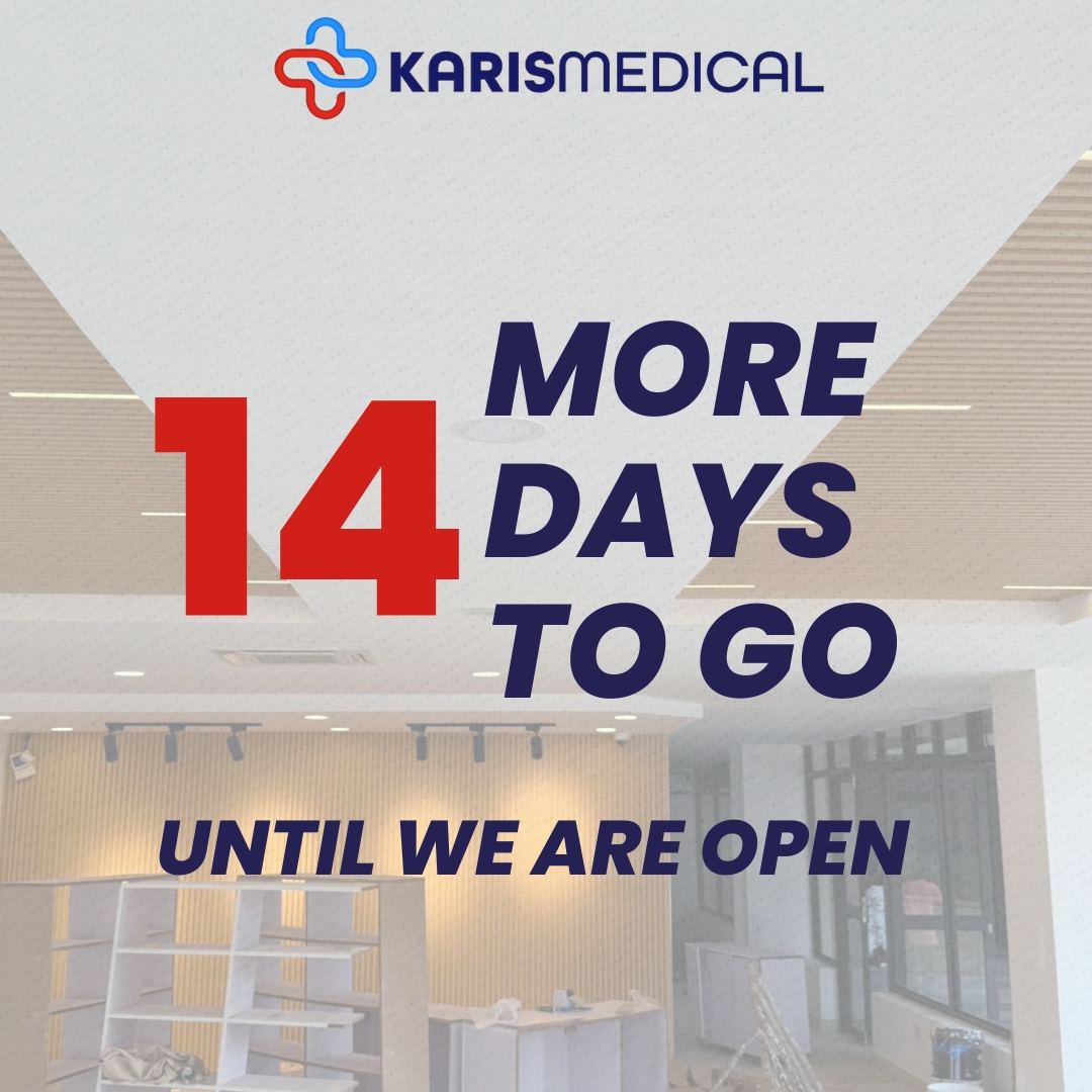 📍Kyanja, are you ready?
We’re just 14 days away from unveiling Karis Medical Center! 🏥✨
Cutting-edge care, compassionate service, right in your neighborhood. Follow us for more. 
#KarisCountdown #KarisLaunch <a href="/andykristian/">Andy Kristian Agaba</a> @SebbiHospital