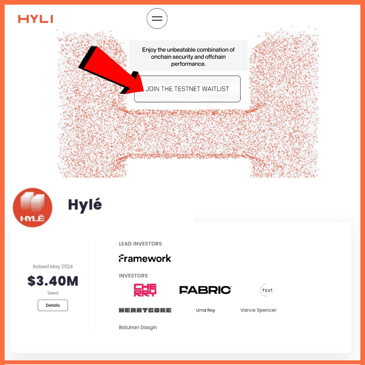 Join Early Testnet Waitlist <a href="/hyli_org/">Hyli</a>  
 
• Layer 1 Blockchain Project , Free To Join 
• Funding:  $3.40 Million
•Testnet coming soon.. 

Till That Join Waitlist Here 👉
hyli.org
• Fill The Details like Name &amp; Email &amp; Submit.