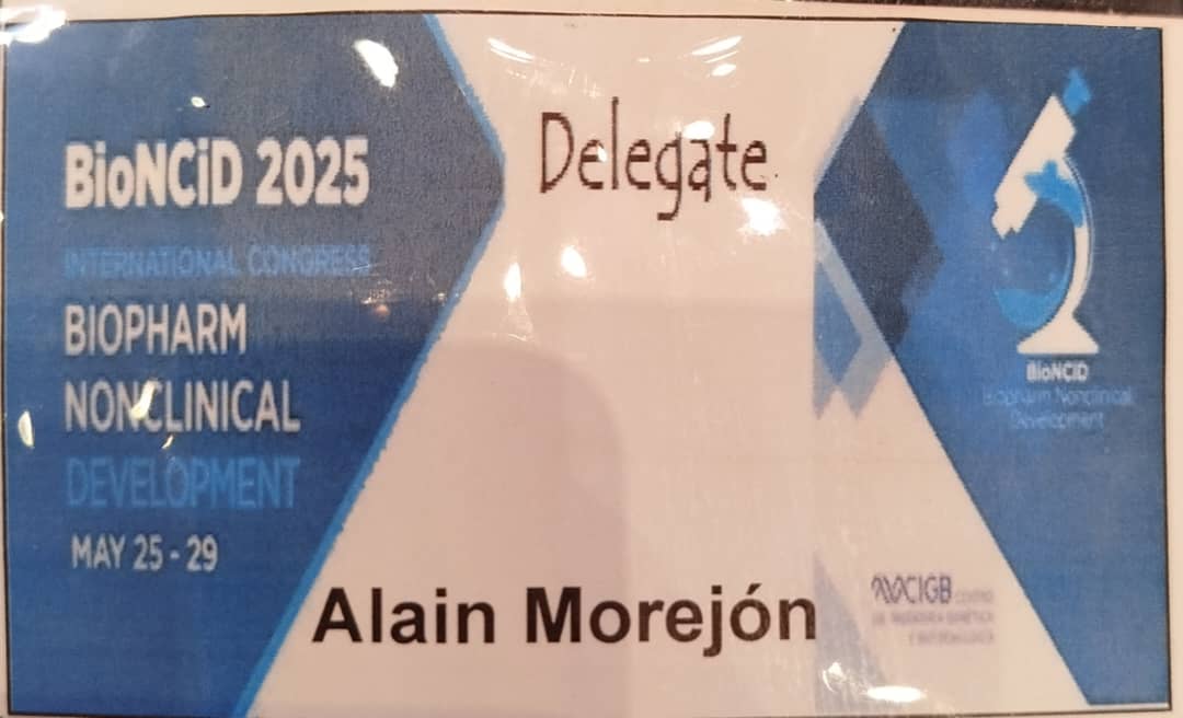 #BioCenNuestro participa en el Congreso Internacional Biopharm Nonclinical Development, BioNCiD 2025, con el trabajo "Evaluation of the immunogenicity of 
the PROLINEM BT vaccine in a murine 
biomodel of respiratory allergy" #ApuestaDeLaCiencia #PorLaVida