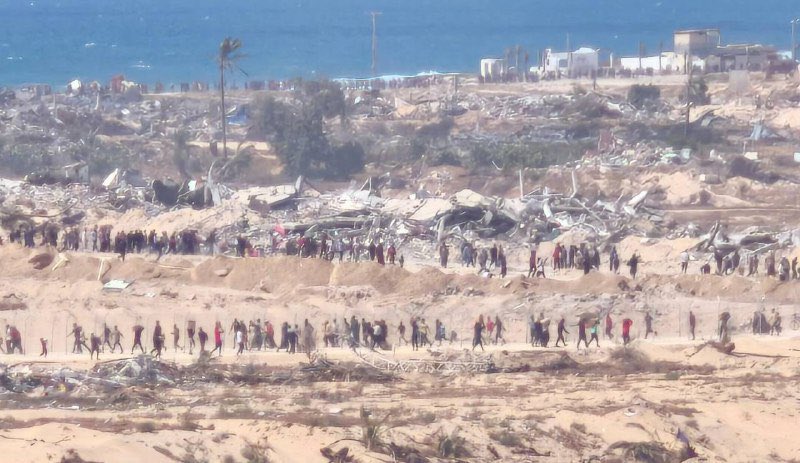 Whatever your opinion is on humanitarian aid, we are currently witnessing one of the more significant events in Gaza in a very long time. 

Despite Hamas’ warnings and threats, many thousands of Gazans are collecting humanitarian aid straight from the new mechanism put in place.