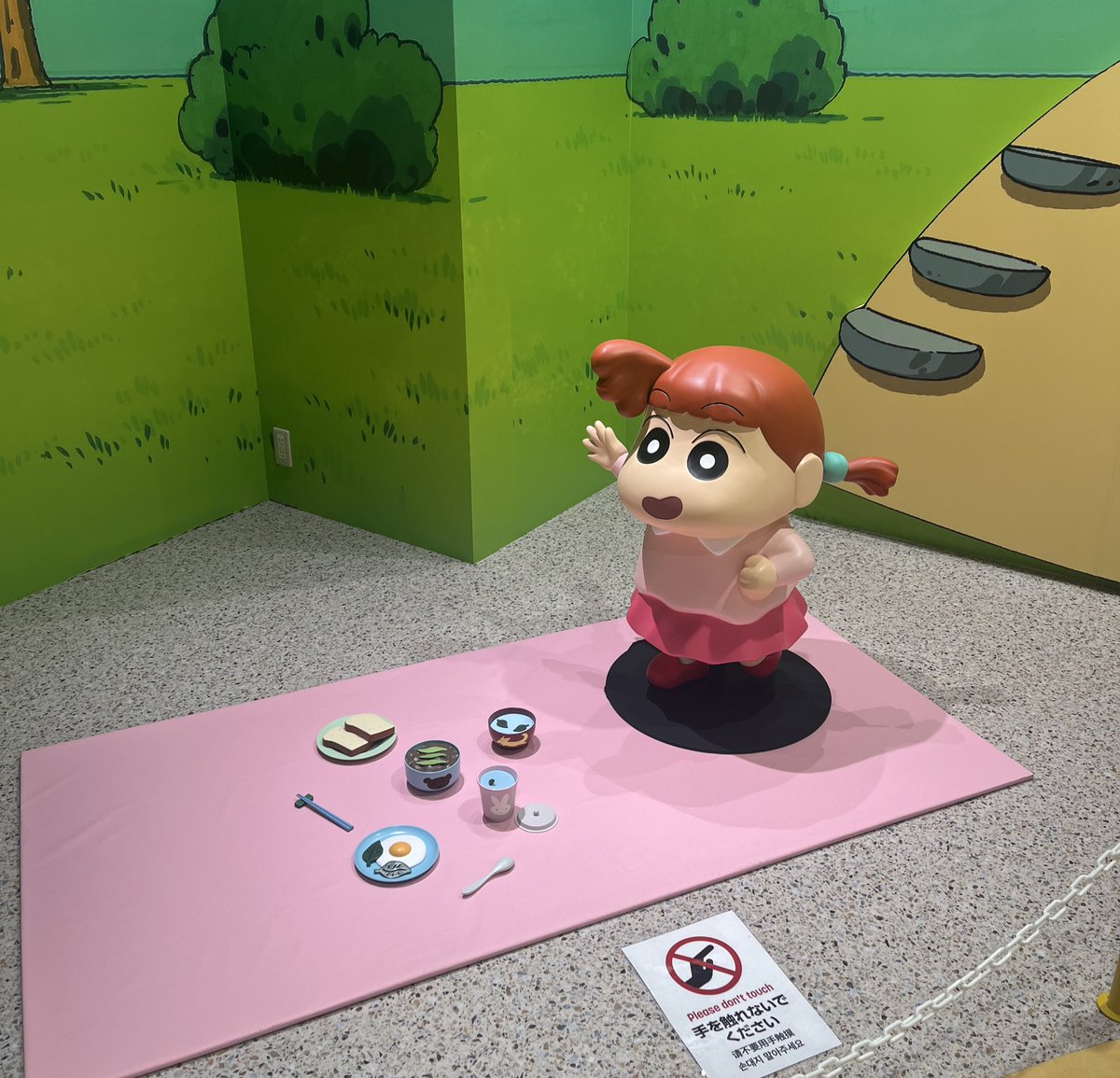 ウラヤハボウズさん🐰を受け取りに✨️

マスコットになったらいいなと思ってたので
嬉しい☺️
他の階も色々なキャラクターたちがいました🙌