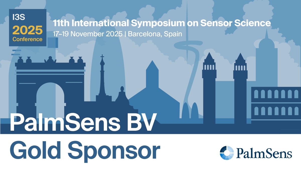 🎊 Announcing Palmsens as a Gold Sponsor of #I3S2025! 🎊

🔗 brnw.ch/21wSNrk ⬅️ Join them at the frontier of sensor science and connect with an international audience at #I3S2025! 🌐

🌷 Based in the Netherlands, PalmSens was the first to develop a pocket-sized,