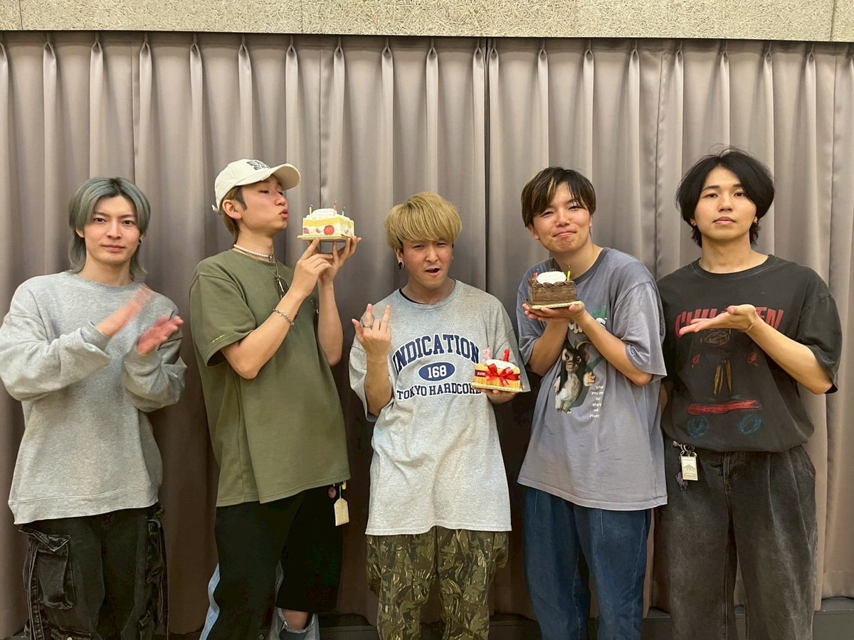 すりぃリハでお祝いしてもらった🎂