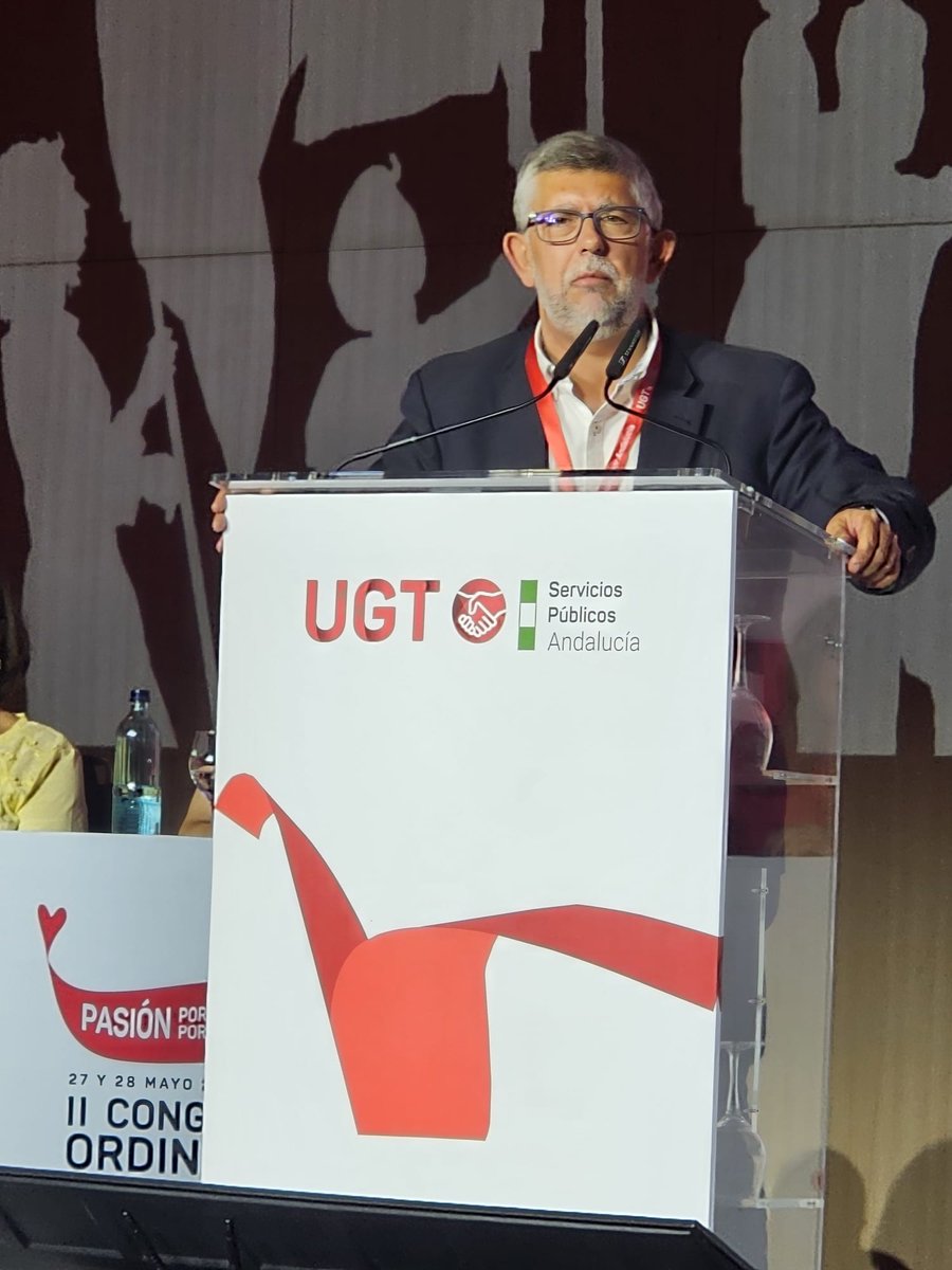 UGT Fica Andalucía (@fica_andalucia) on Twitter photo <a href="/JRodrguezSauced/">Jose Manuel Rodríguez Saucedo</a> SG <a href="/fica_andalucia/">UGT Fica Andalucía</a> en la apertura del II Congreso Regional Ordinario <a href="/UGT_SPANDALUCIA/">UGT Servicios Públicos Andalucía</a>
📢 Se puede decir más alto, pero no más claro.
Los servicios públicos son los que verdaderamente ayudan, l@s trabajador@s públicos, son esenciales.
photos.app.goo.gl/66VWN2Xet3Cotu… <a href="/JRodrguezSauced/">Jose Manuel Rodríguez Saucedo</a> SG <a href="/fica_andalucia/">UGT Fica Andalucía</a> en la apertura del II Congreso Regional Ordinario <a href="/UGT_SPANDALUCIA/">UGT Servicios Públicos Andalucía</a>
📢 Se puede decir más alto, pero no más claro.
Los servicios públicos son los que verdaderamente ayudan, l@s trabajador@s públicos, son esenciales.
photos.app.goo.gl/66VWN2Xet3Cotu…