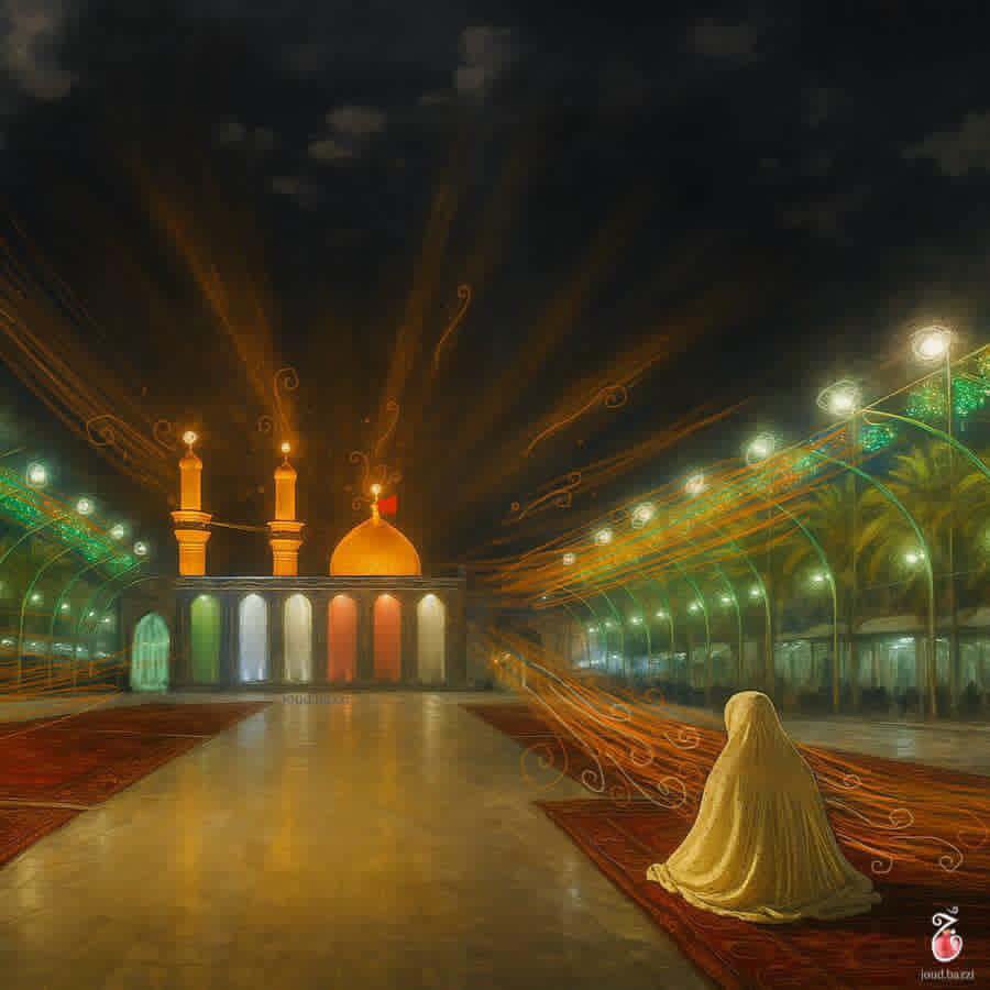 أنا الهارب
من الدُّنيا وزخرفها الكاذب
لأن لا ألقاك عني غاضب
وحيدًا عند مقدمِك تائب
أنا الهارِب
يا همّي رِضاك
تدري كم أُحِبّك
لكن يا مليكي.. هل يهواني قلبُك؟!
إن أهرب لأين؟ إلا لكربلاء
محطّ القلوب كربلاء
ملاجىء الخلق في البِلاد
وملجئي صحنُ كربلاء..