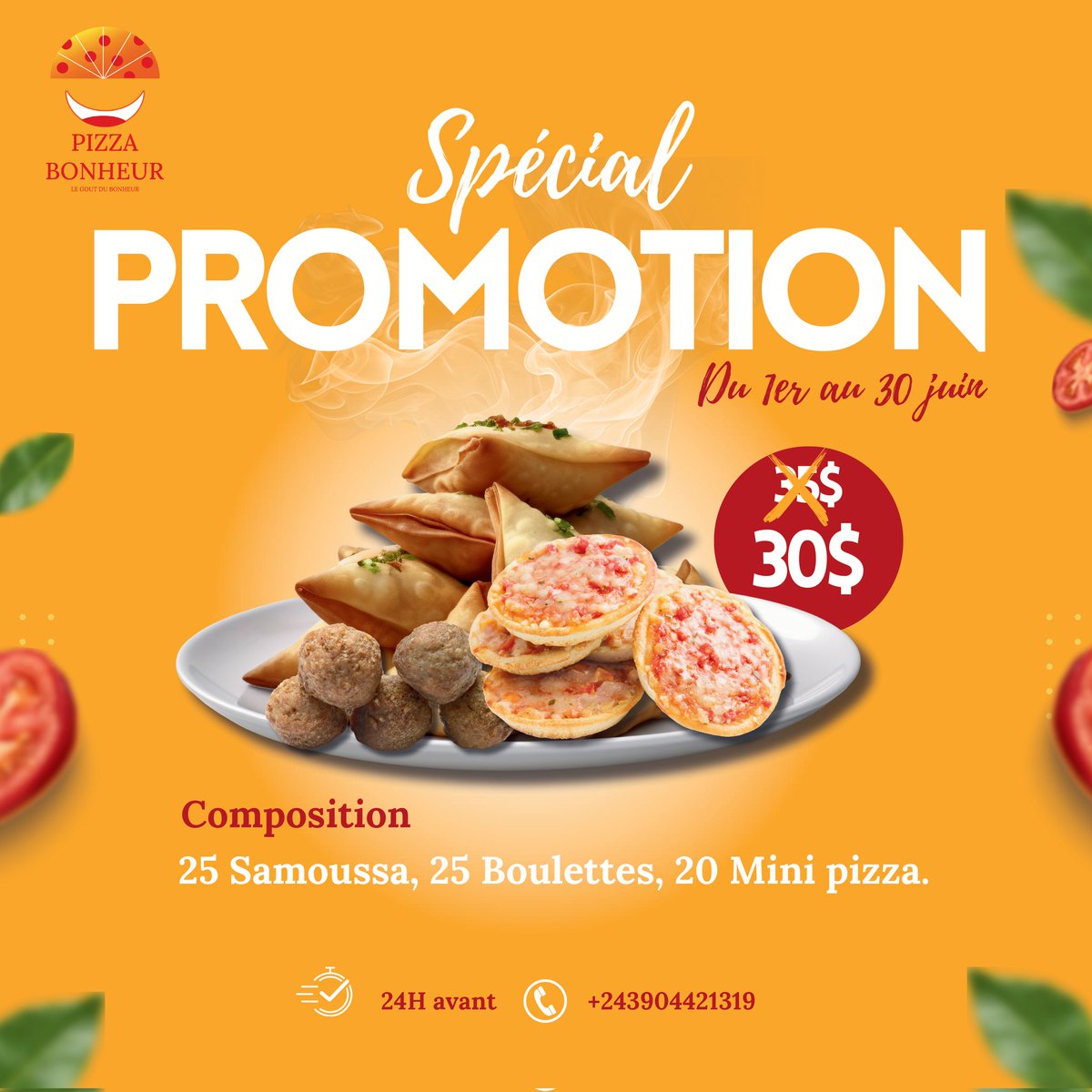🚨OFFRE SPÉCIAL🚨

Du 1-30 juin profite de la promo sur notre box de 70 produits qui passe de 35$ à 30$🎯

Commande maintenant 👇
📞wa.me/243904421319

🛵Nous livrons partout à Kinshasa
⏱️Commande minimum 24h avant