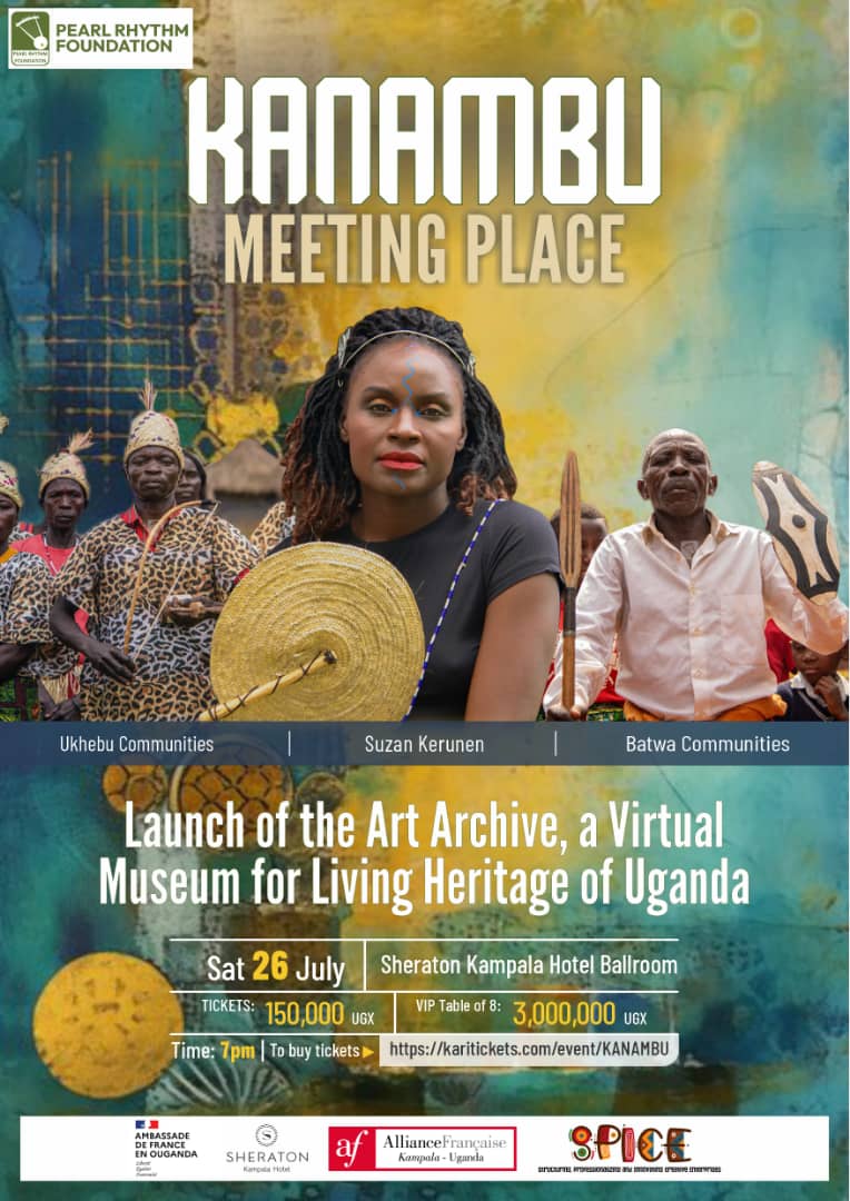 Pearl Rhythm Festival (@pearlrhythm) on Twitter photo Join us as @ the launch of the Art Archive, Uganda’s first-ever virtual museum for living heritage with the generous support of the <a href="/FrenchEmbassyUg/">France in Uganda 🇫🇷🇺🇬</a> under the SPICE collaboration project. Featuring the Ukhebu & Batwa communities. Tickets@ 150K & 3,000,000 VIP or call 0772871742 Join us as @ the launch of the Art Archive, Uganda’s first-ever virtual museum for living heritage with the generous support of the <a href="/FrenchEmbassyUg/">France in Uganda 🇫🇷🇺🇬</a> under the SPICE collaboration project. Featuring the Ukhebu & Batwa communities. Tickets@ 150K & 3,000,000 VIP or call 0772871742