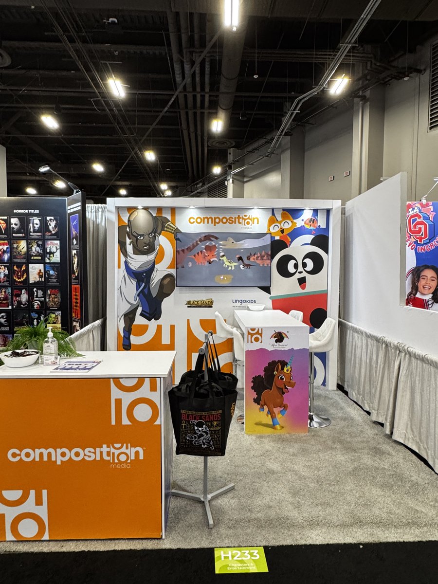 CompMedia21's tweet image. What an amazing first #LicensingExpo experience!
The reception to #Lingokids in the consumer products space blew us away—and the excitement around #BlackSands &amp;amp; #CompositionMedia is just getting started.
Let’s keep building. 💥
#LicensingExpo2025 #IPtoFranchise