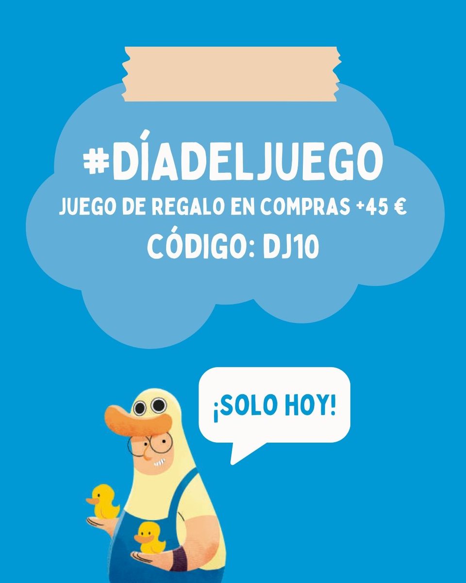 ¡Feliz Día del Juego! 🤩

El Día Internacional del Juego es una fecha pensada para recordar la importancia del juego en el desarrollo, la creatividad, la socialización y el bienestar emocional, tanto para los más peques como los más mayores 🎲🎉

🎁 En Zacatrus queremos que