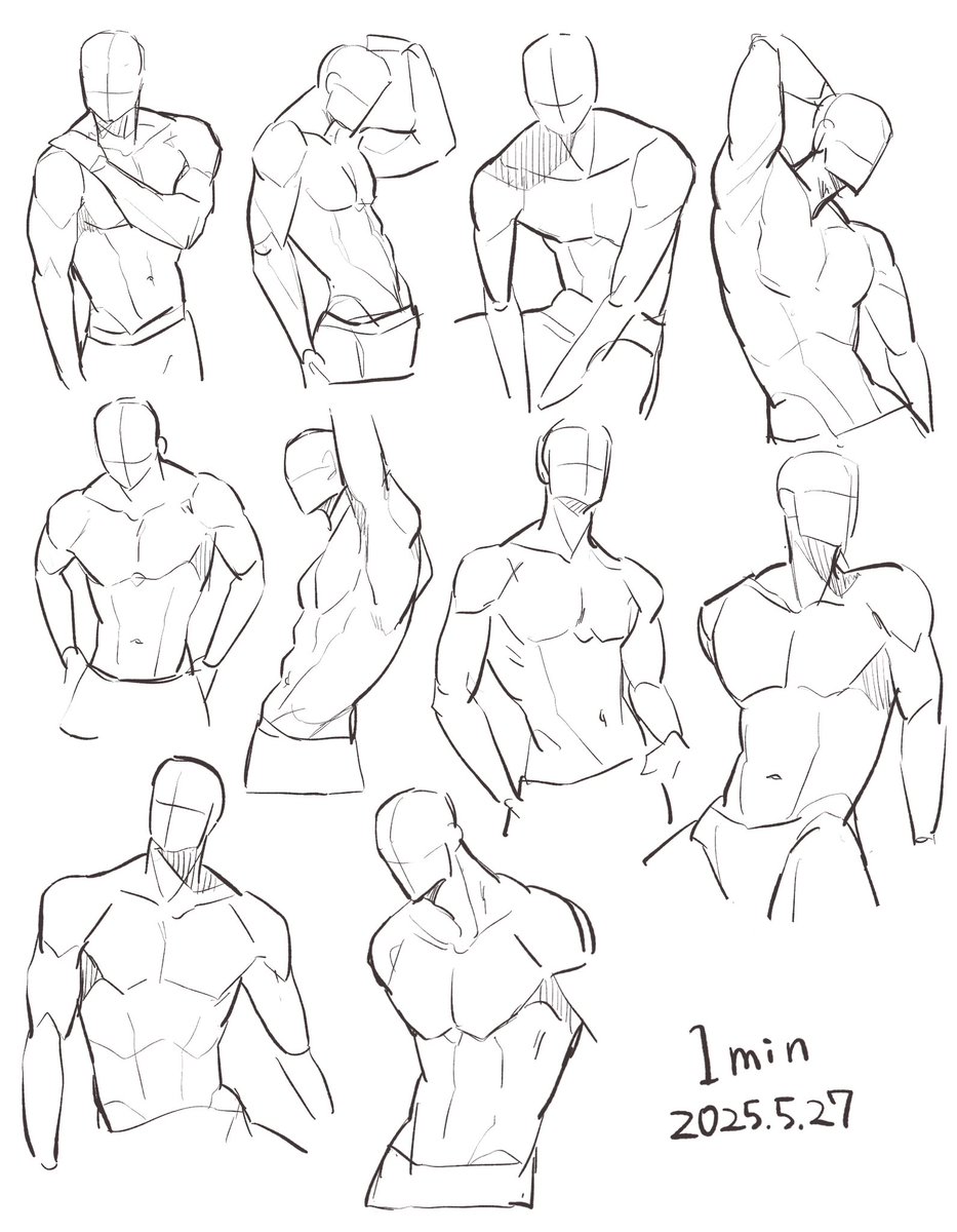 rensyuusuru7's tweet image. 1min #croquis