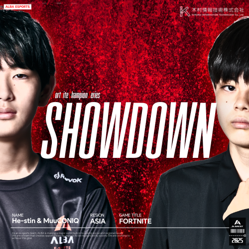 alba_gp1's tweet photo. FNCS SHOWDOWN WEEK3⚔️
-OPEN-
#4 He-stin(@heathtin_boya)
#11 むーこにっく(@MuuCONIQ_66)
2名が高順位で予選突破🏆
今シーズン最後の決勝に挑みます🔥
#ALBAEST https://t.co/niYQmB90G0
