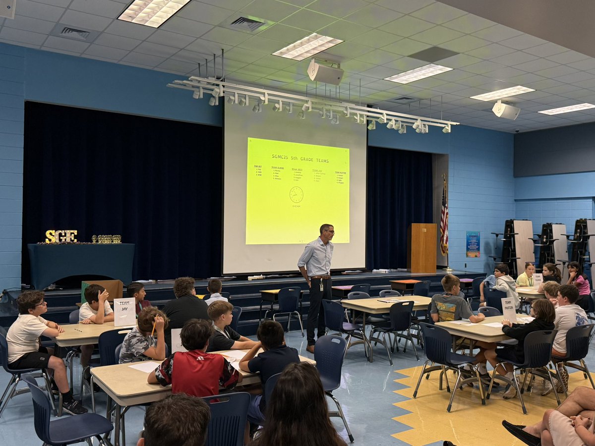 SeaGateES's tweet photo. Sea Gate Math Challenge begins! Good luck, Mathletes! @collierschools @CCPSk5math #SuccessGrowsHere https://t.co/vTdiZYtwYO