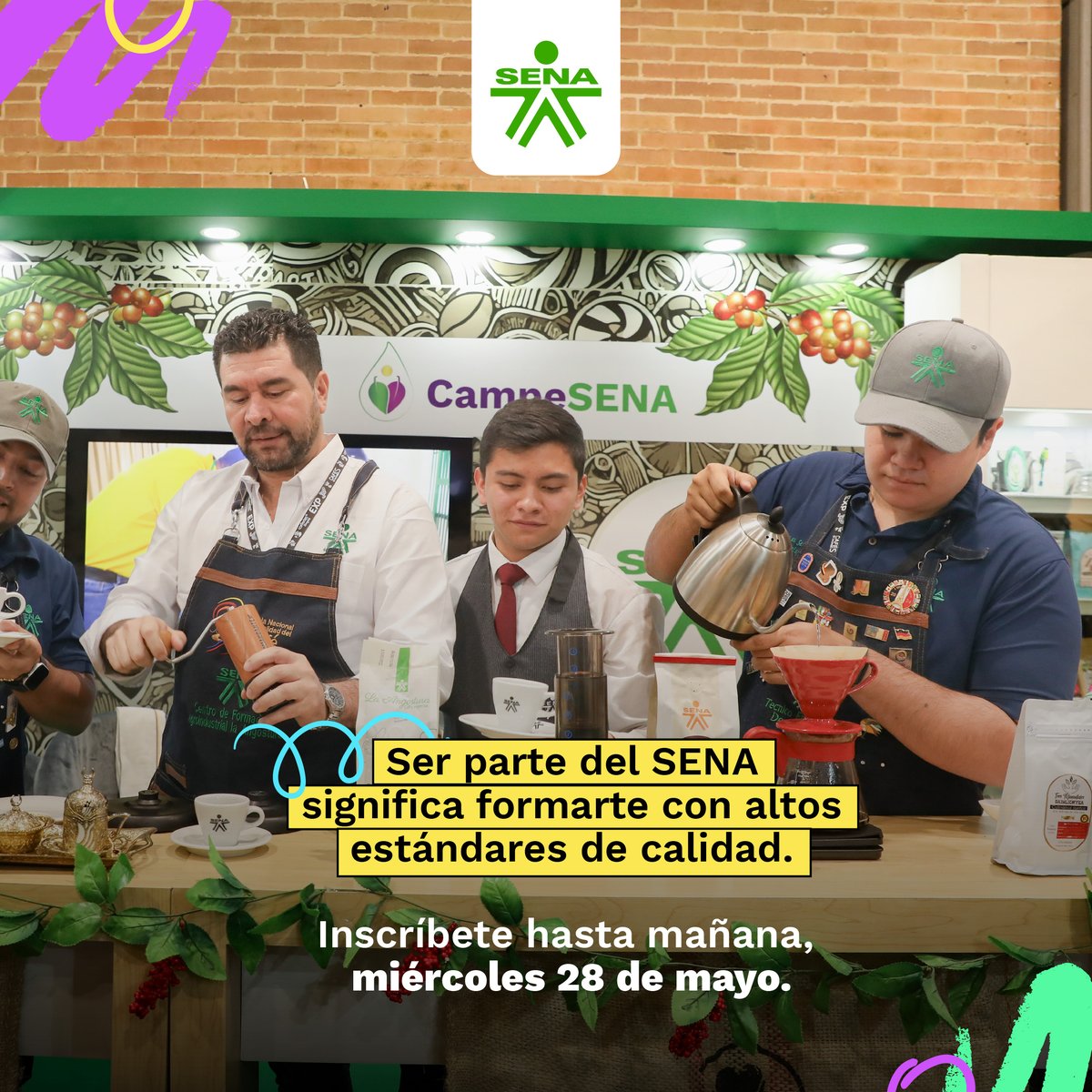 Porque cuando la formación es de calidad, el futuro también lo es. 💚

Consulta más información en senasofiaplus.edu.co  #EstudiaEnElSENA