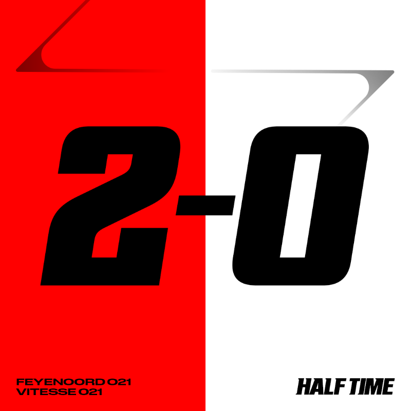 Feyenoord's tweet photo. 𝐇𝐓 | On a roll!
#feyvit • #FeyenoordO21