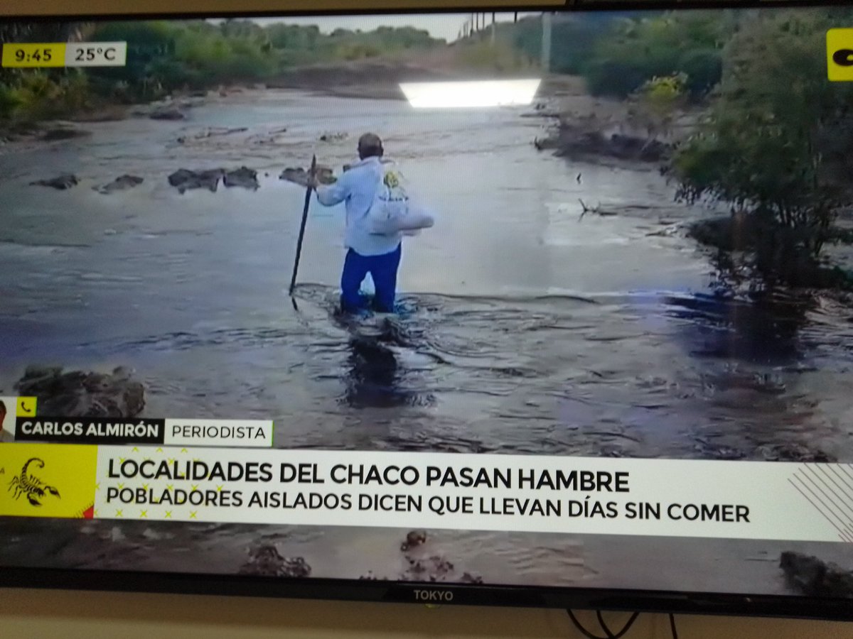 Muchas gracias a <a href="/SantiPenap/">Santiago Peña</a>, <a href="/pedroalliana/">Pedro Alliana</a>, <a href="/PresidenciaPy/">Presidencia Paraguay</a>, <a href="/DiputadosPy/">Cámara de Diputados</a>, <a href="/SenadoresPy/">SenadoPy</a> por dejar pasar hambre a nuestros compatriotas del obraje San Carlos del Alto Paraguay. Interesante el mensaje de "resurgir del gigante" matandole a la gente sin atención alguna.