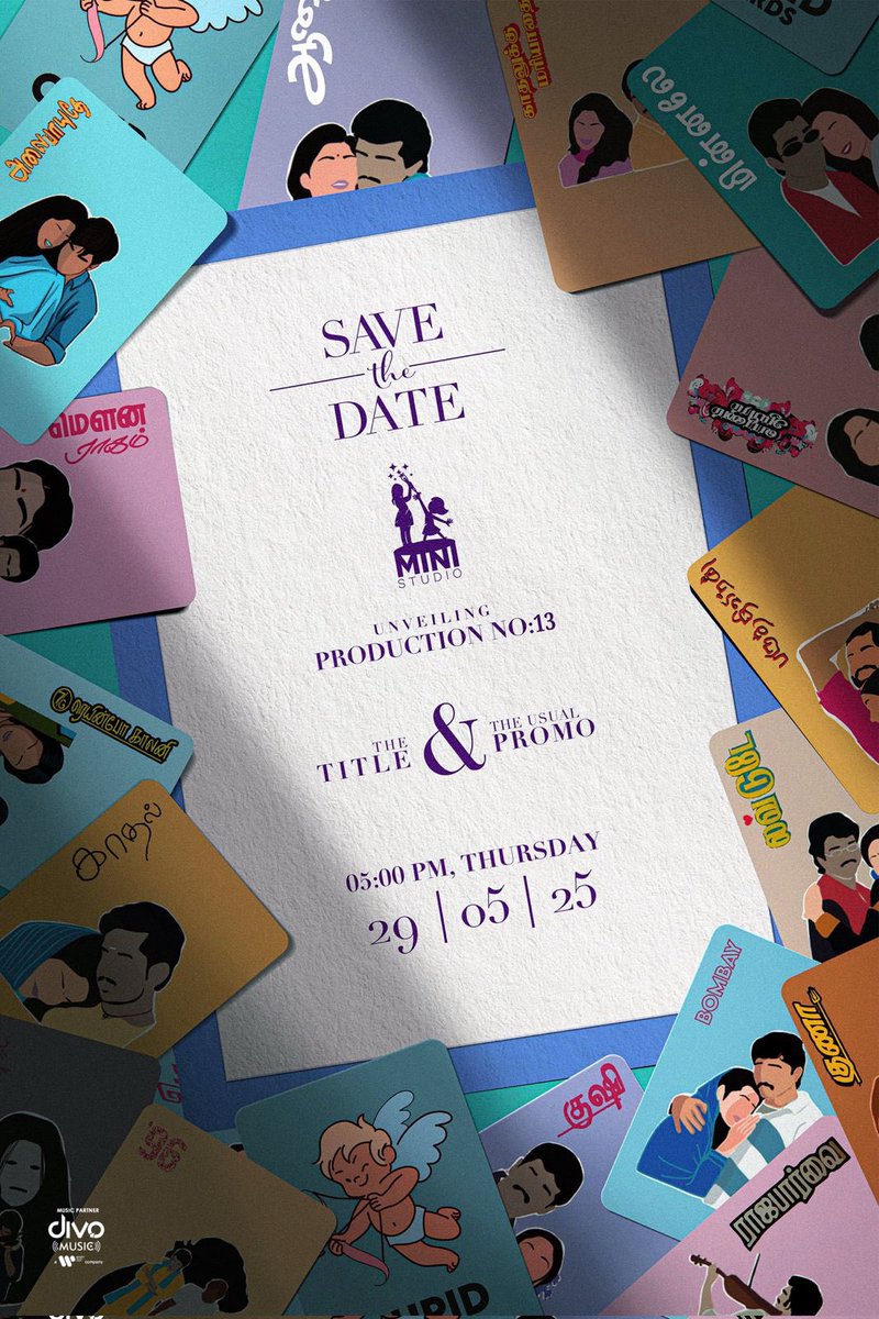 Trendswood (@trendswoodcom) on Twitter photo Title & The Usual Promo of Mini Studio’s Production No.13 on Thursday, 29th May at 5 PM
<a href="/kishendas/">Kishen Das</a> #HarshathKhan <a href="/SarangThiagu/">sarang thiagu</a> <a href="/ShivathmikaR/">Shivathmika Rajashekar</a> Title & The Usual Promo of Mini Studio’s Production No.13 on Thursday, 29th May at 5 PM
<a href="/kishendas/">Kishen Das</a> #HarshathKhan <a href="/SarangThiagu/">sarang thiagu</a> <a href="/ShivathmikaR/">Shivathmika Rajashekar</a>