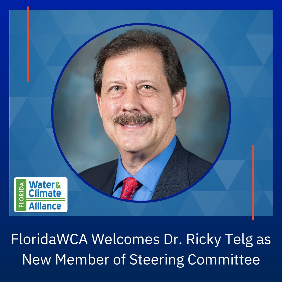 UF Water Institute (@ufwater) on Twitter photo FloridaWCA is excited to welcome Dr. Ricky Telg as the new member of its Steering Committee! Dr. Telg will work with FloridaWCA to complete its mission of fostering partnerships and promoting sustainability.
Learn more: bit.ly/43wDyEB FloridaWCA is excited to welcome Dr. Ricky Telg as the new member of its Steering Committee! Dr. Telg will work with FloridaWCA to complete its mission of fostering partnerships and promoting sustainability.
Learn more: bit.ly/43wDyEB