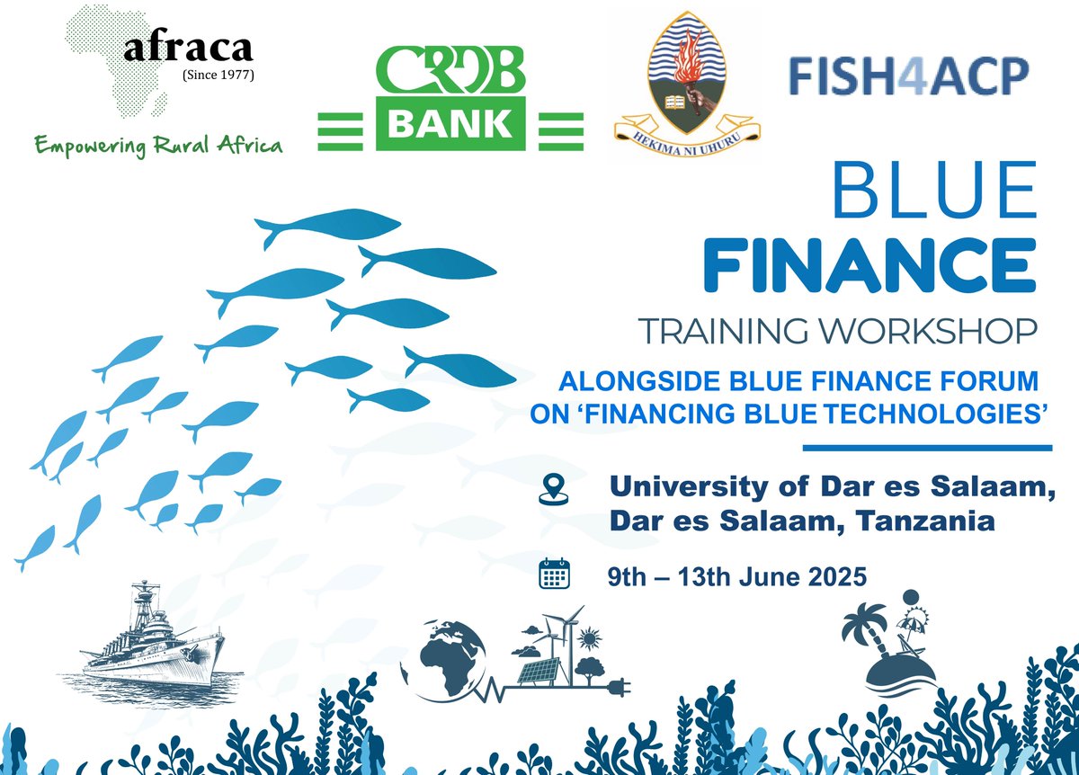 Ready to dive into Africa's Blue Economy opportunities? Join our 2025 training workshop and explore sustainable marine investments that are reshaping our continent's future. Limited spots! Register at: afraca@africaonline.co.ke #BlueEconomy2025 #AFRACATraining #FISH4ACP