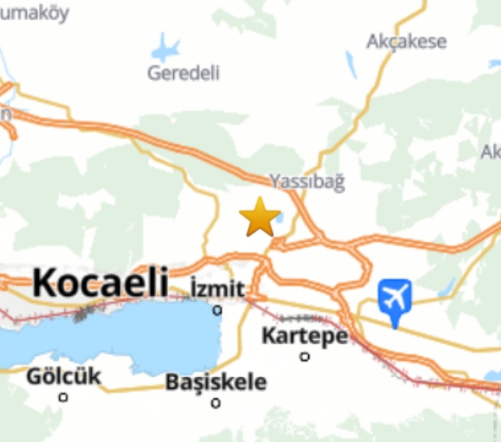 Kocaeli'de bir saat içinde ard arda iki deprem oldu 📢
İlki Kartepe ilçesinde 2.6 büyüklüğünde 
İkincisi İzmit ilçesinde 2.8 büyüklüğünde 
Hepimize geçmiş olsun 🙏🏼