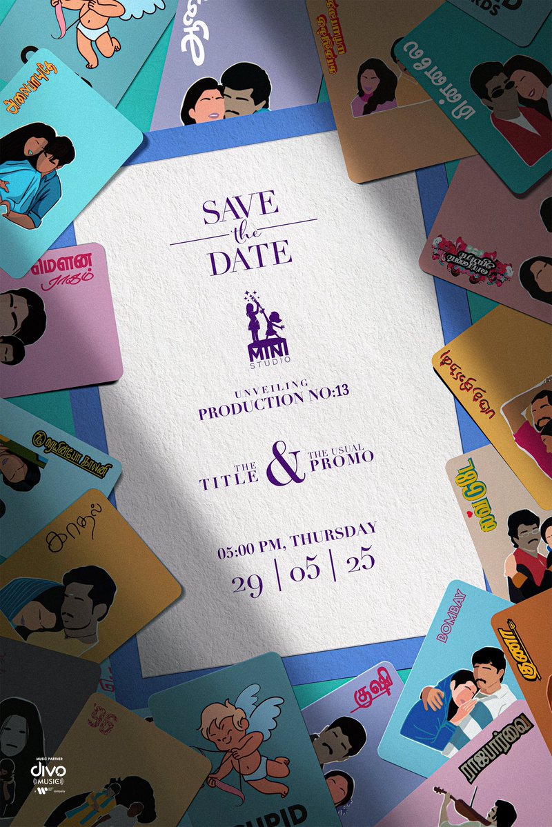 Aditi Ravindranath (@aditi1231) on Twitter photo Elated & Excited to be unveiling The Title & The Usual Promo of <a href="/ministudiosllp/">Mini Studios LLP</a> Production No.13 on Thursday, 29th May @ 5 PM 😇🧿😎 <a href="/vinod_offl/">Vinod Kumar</a> <a href="/SarangThiagu/">sarang thiagu</a> <a href="/kishendas/">Kishen Das</a> #Hashath #VTVGanesh <a href="/ShivathmikaR/">Shivathmika Rajashekar</a> Elated & Excited to be unveiling The Title & The Usual Promo of <a href="/ministudiosllp/">Mini Studios LLP</a> Production No.13 on Thursday, 29th May @ 5 PM 😇🧿😎 <a href="/vinod_offl/">Vinod Kumar</a> <a href="/SarangThiagu/">sarang thiagu</a> <a href="/kishendas/">Kishen Das</a> #Hashath #VTVGanesh <a href="/ShivathmikaR/">Shivathmika Rajashekar</a>