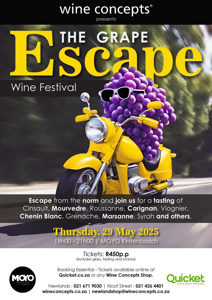 Really amped for the <a href="/wineconceptsSA/">Wine Concepts</a> Grape Escape on Thursday 🍷