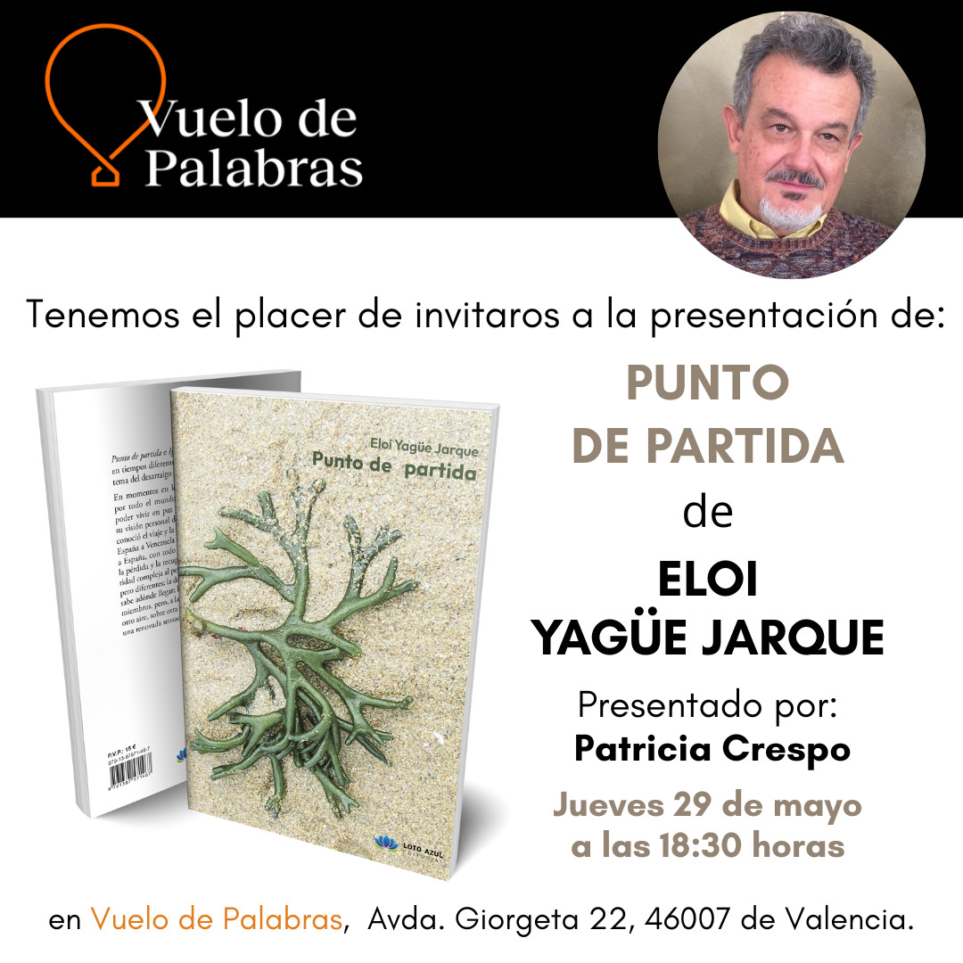 Cordialmente invitadas e invitados a la presentación de mi primer poemario a cargo de la destacada poeta Patricia Crespo.