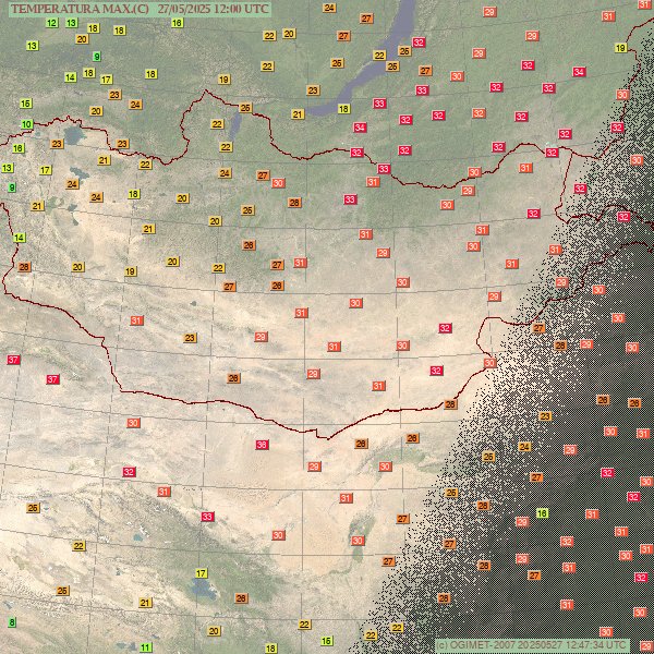 SIBERIA &amp; MONGOLIA HEAT WAVE

Another scorching hot day with temperatures up to 35C in the highlands between Eastern Mongolia and SE Siberia.

More records for May fell including 33.0C at Norsk.
Tomorrow will be much hotter with several records.