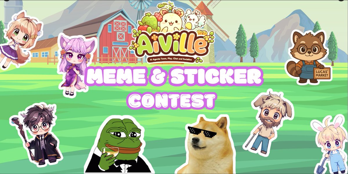 宝子们，桃子又给大家送福利来了💰

🎁抽价值 50U $AGT 空投币 5人分 

1⃣关注<a href="/aivillebot/">AIVilleWorld</a>和<a href="/taozi0929/">桃子|Bird🕊️</a>
2⃣转发推文并评论

AI Ville <a href="/aivillebot/">AIVilleWorld</a>把AI代理和虚拟社交结合在一起，玩家不仅能自己种田、养成，还能跟AI角色一起生活、互动，感觉就像在一个AI小镇里过日子。

游戏里有个核心代币叫 $AGT