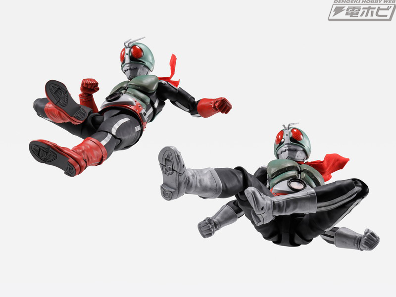 今日の話題】仮面ライダー新1号＆新2号が「S.H.Figuarts（真骨彫製法