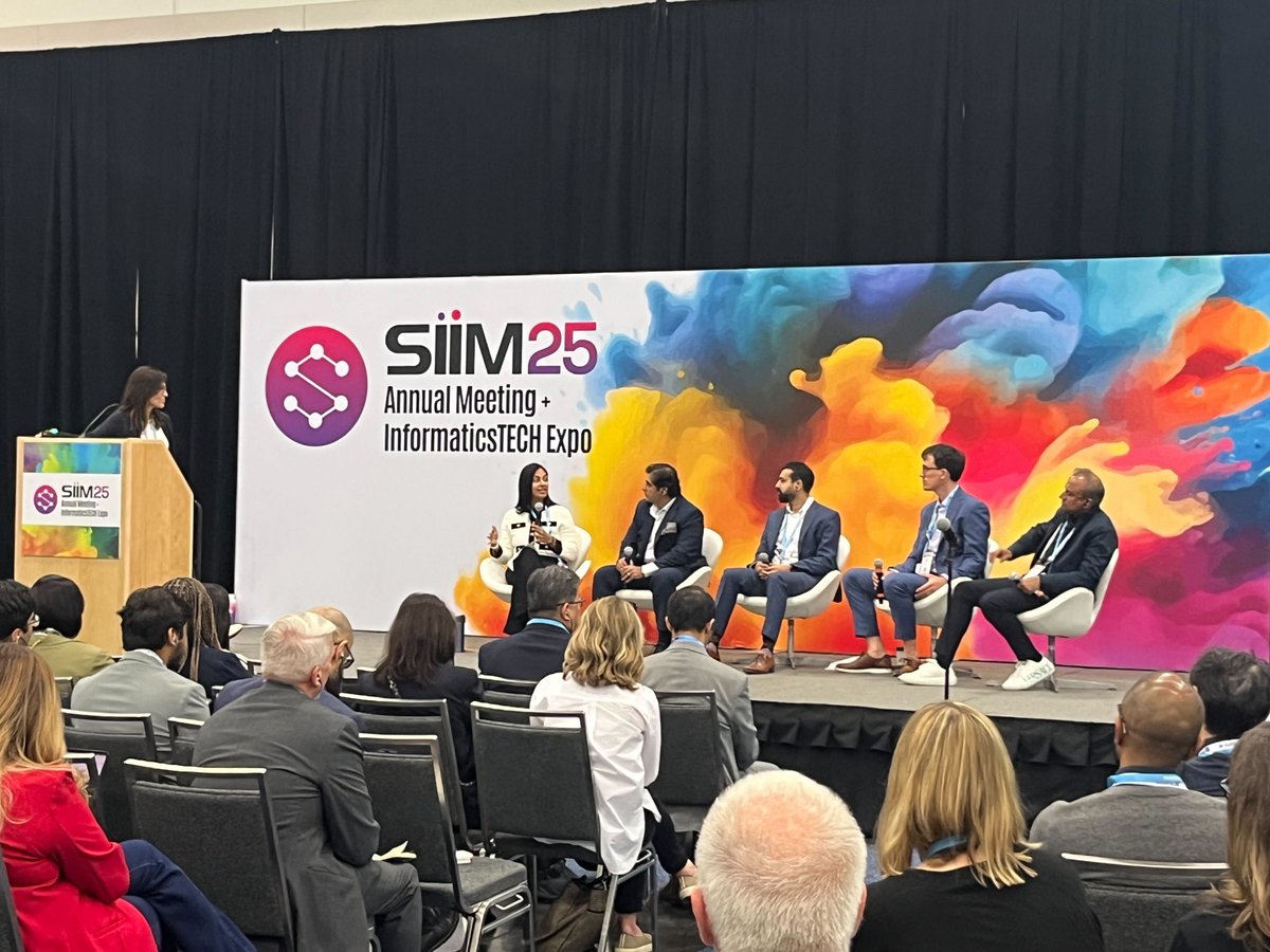 radai's tweet image. SIIM Recap: So much excitement around Rad AI, we had to add an extra table for our KOL dinner! 🕺
We had a fantastic time connecting with partners and seeing such high demand for our Reporting demo.
Looking forward to shaping the future of radiology with amazing partners ahead!