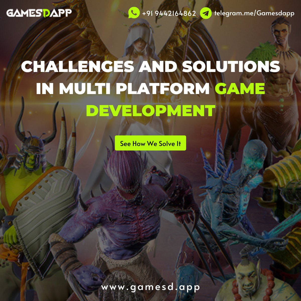 GamesDapp's tweet image. One Game. Every Screen. Infinite Challenges.

We turn complexity into compatibility.

Build once. Perform everywhere &amp;gt;&amp;gt; gamesd.app/game-developme…

#MultiPlatformGameDev #GameDevelopmentChallenges #CrossPlatformGaming #GameEngineSolutions #AdaptiveGaming #Unity3D #UnrealEngine