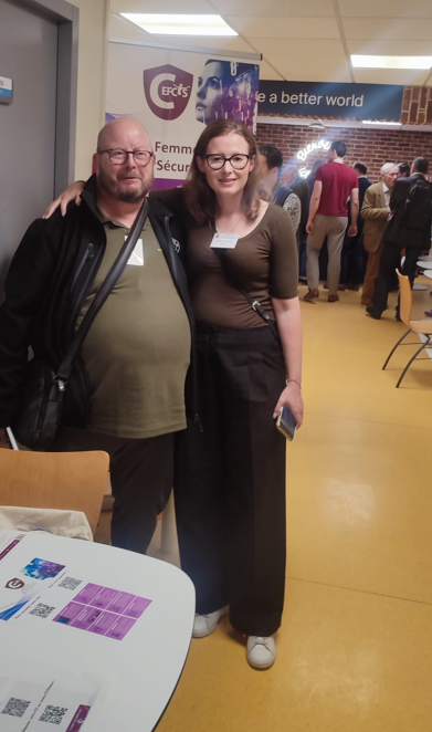 CEFCYS_Officiel's tweet photo. 🔒 Retour sur notre présence aux côtés des experts de l’@ARCSI : une rencontre au #sommet de la #cybersécurité pour fêter les 100 ans de Mécanique quantique dans les locaux de l’école @esiea_school 
🚀 Les conférences ont abordé des thématiques d’une technicité rare https://t.co/hqtW5eeWwW
