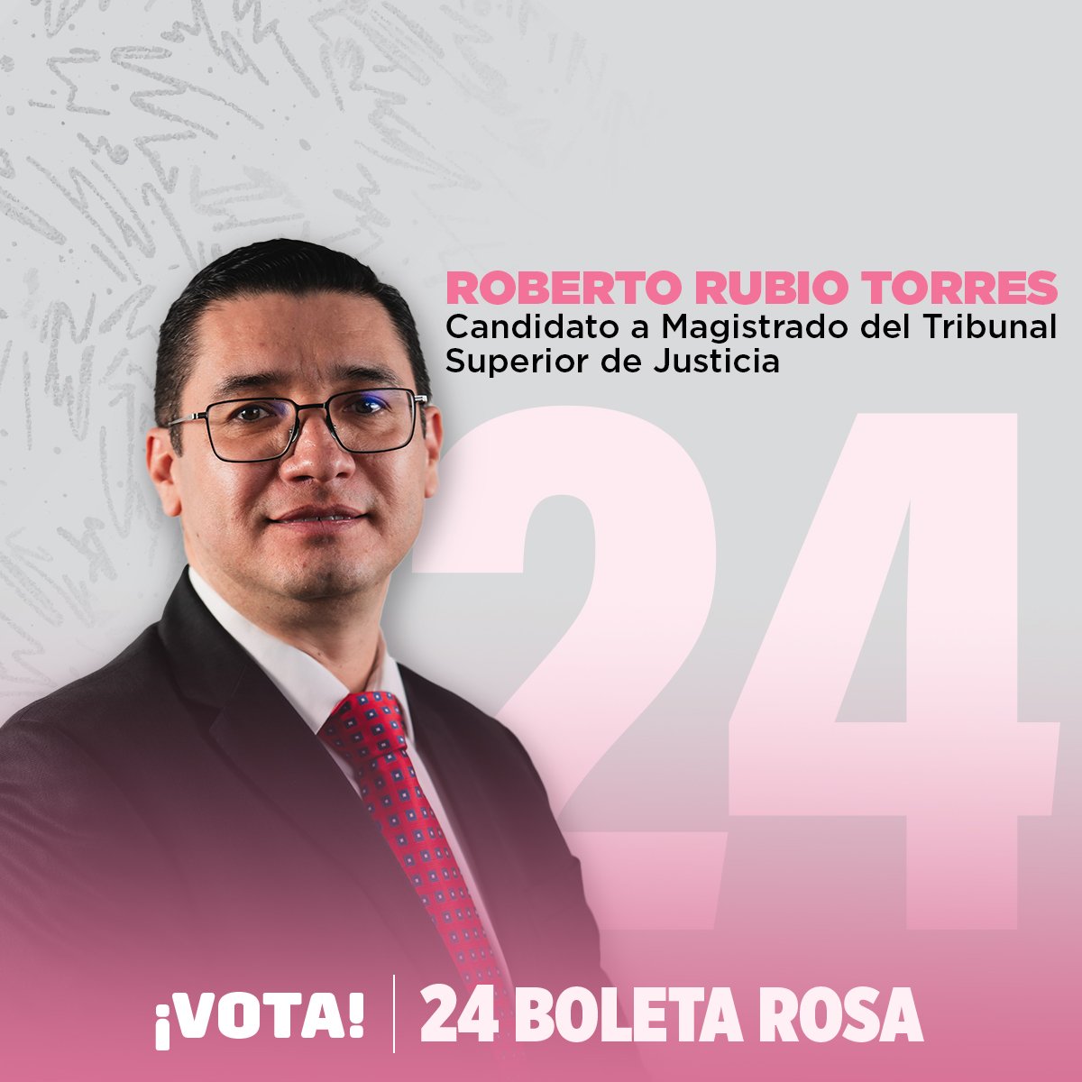 robertort1978's tweet image. Puedes confiar en mi experiencia y trayectoria. ¡Este 1 de junio vamos a transformar el  Poder Judicial!

#RobertoRubio #BoletaRosa #24
#PoderJudicial #EleccionesPoderJudicial #Colima