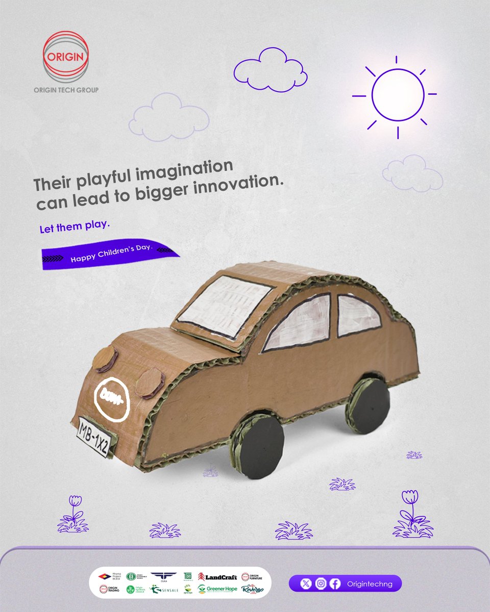 Every great engineer once played with cardboard.
This #ChildrensDay, we celebrate young minds and the power of imagination.
They’re not just playing — they’re building the future.
#STEM #FutureBuilders #OriginTechGroup