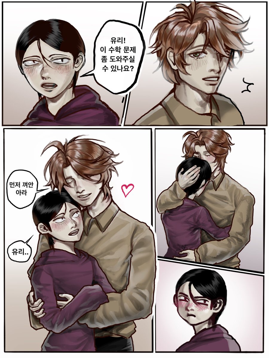 1autumnrust's tweet image. @ppuaaang_ @ppuaaang_2 안녕하세요!! 팬아트 그려드렸어요! "Never understand/Out of control" 이라는 만화에서 따온 거예요. 그림이 마음에 드셨으면 좋겠어요. 제가 제일 좋아하는 만화 작가님이세요! (제가 한국어를 잘못 번역했다면 죄송합니다. 저는 번역 도구를 사용합니다.) 🥹💖💞