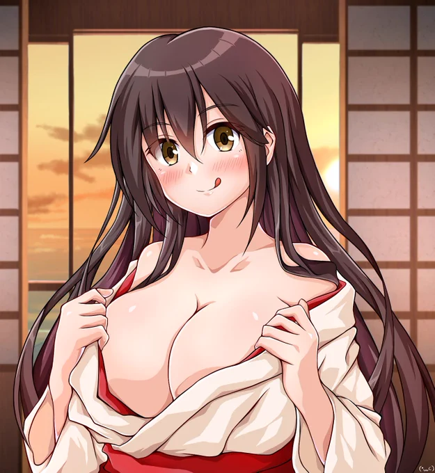 #見た人も無言で舌を出してるキャラを貼る 