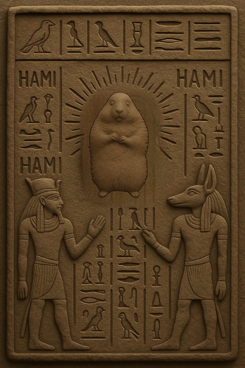 OnlyUpMeme's tweet photo. Hamsters have been worshipped since ancient Egyptian times.
@hamicoinsol #Solana #sol $hami #memecoin #meme https://t.co/PhrqJw8jdH