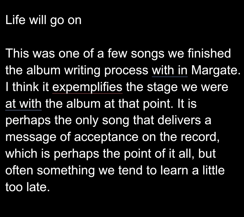 Life Will Go On 🧡