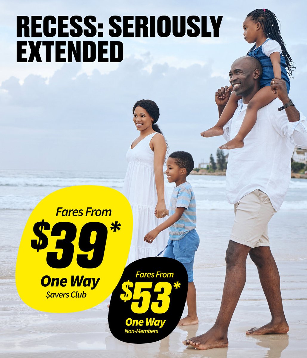 The world is your playground! Fly around for less! 

bit.ly/4kaFd9U 

Book by 5/28 at 11:59pm