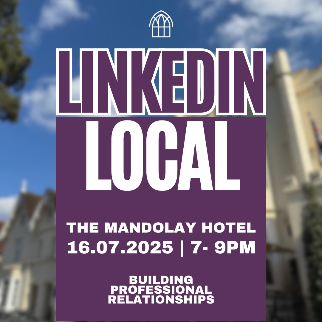 Looking to grow your network in Guildford? 🤝 
Join us at The Mandolay Hotel for LinkedIn Local Guildford – a relaxed, in-person event where you can meet fellow professionals and make real connections.
🎟️ Book now: bit.ly/4kskj5R