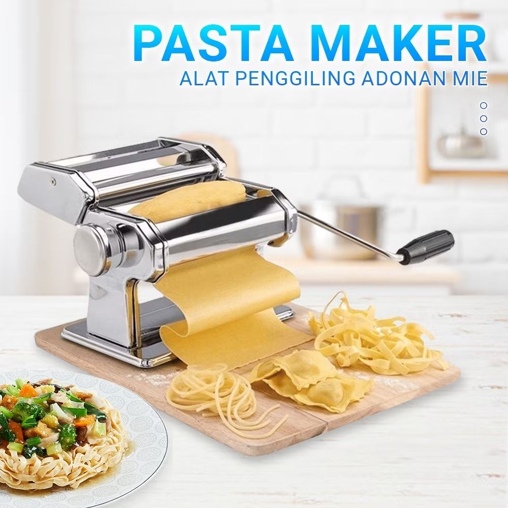 KamalJuly's tweet photo. Cek Pasta Maker Gilingan Mie Molen Pangsit Cetakan Mie Penggiling Pencetak Pasta Kue dengan harga Rp130.000. Dapatkan di Shopee sekarang! https://t.co/agTXTdHgyk https://t.co/y2rogW41eO