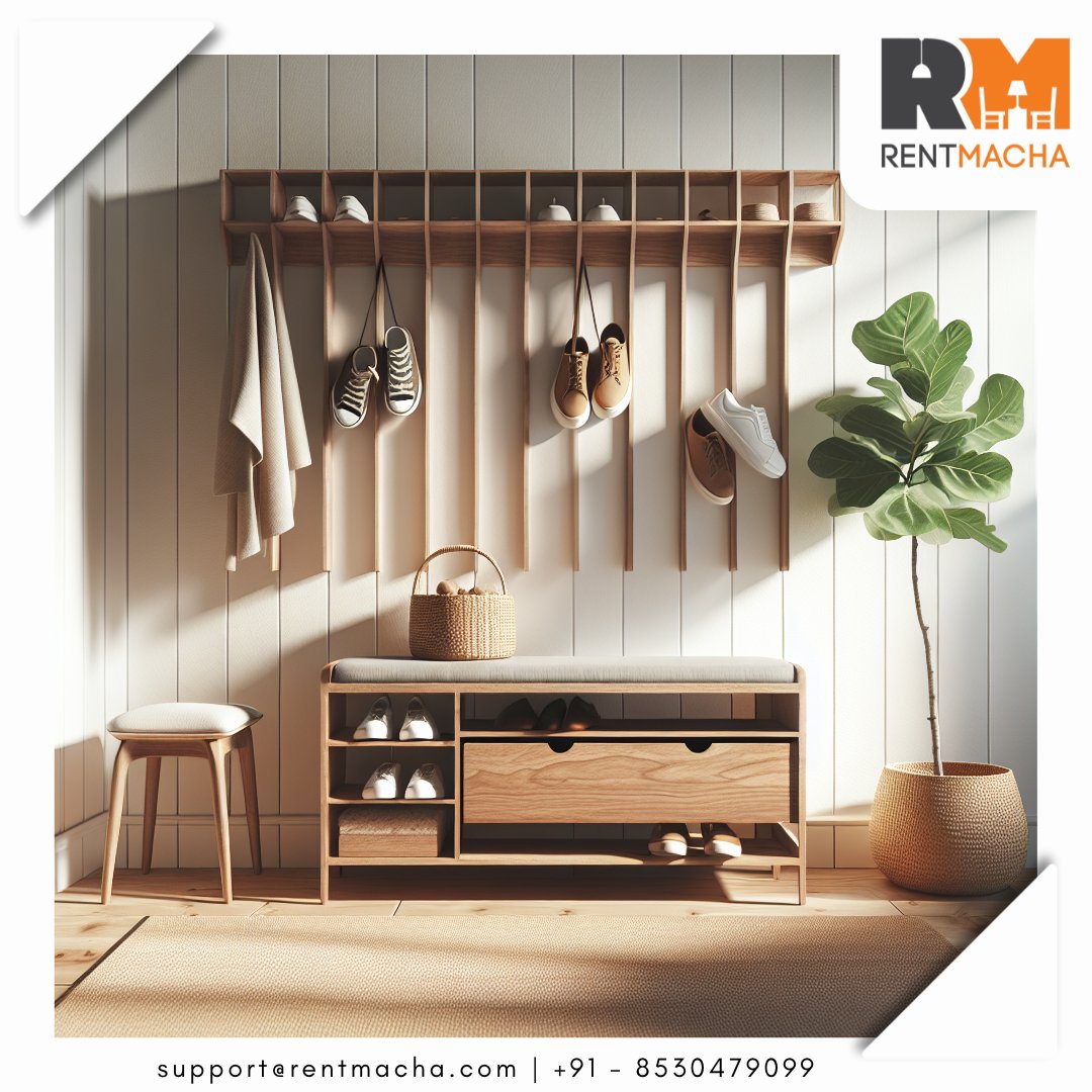 Keep your shoes neat without the commitment. Rent a premium shoe rack today and elevate your storage game with zero hassle.  
To know more - rentmacha.com/shoe-rack-on-r… #ShoeRackOnRent #OrganizedLiving #HomeEssentials